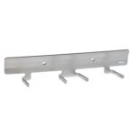 Vikan 0617 Wall Bracket for 4 Products 305mm in Stainless Steel