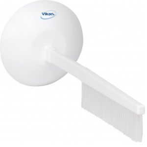 Vikan 41845 White Brush and Hand Guard (500mm) Medium