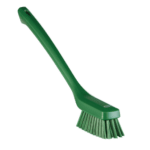 Vikan 4185 Narrow Cleaning Brush with Long Handle, 420mm, Hard, in 7 Colours