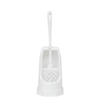 Vikan 5055 Toilet Brush w/Rim Brush, 400 mm, Medium, White