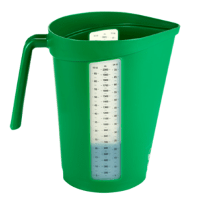 Vikan 6000 Measuring Jug, 2 Litre in 5 Colours (UK & USA Fl.oz)