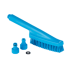 Vikan 70573 Blue Hand Brush Waterfed, 330mm, Hard