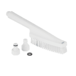 Vikan 70575 White Hand Brush Waterfed, 330mm, Hard