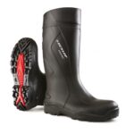 Dunlop Black Purofort+ Wellington Boot