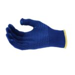Knitted Glove Blue Dotted NLPB-D (Pack of 10)