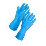 Blue Household Latex Gloves