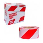Hazard / Barrier Tape (Red & White) 70mm x 500mm