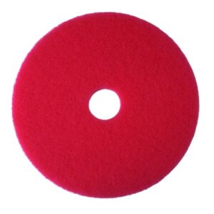 17" Red Floor Buffing Pad