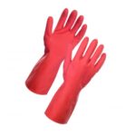 Red Household Latex Gloves