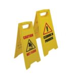 Wet Floor / Cleaning in Progress Safety Sign 62 x 30cm 101423