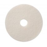 17″ White Floor Buffing Pad