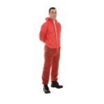 PP Non-Woven Coveralls in Red (Case x 50)17424