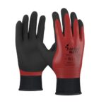 Hantex N377 Dual Coated Nitrile, Red Glove