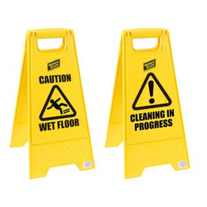 101423 Wet Floor / Cleaning in Progress Safety Sign 62 x 30cm