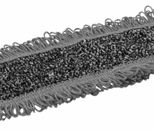 Vikan 548225, 25cm, Hook & Loop, Wet Scrub Mop, Grey (Pack x 5)