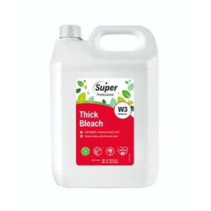 W3 Thick Bleach 5 Litre 800-112-1104 (Super)