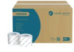 JS2625NS 2-Ply White Toilet Rolls North Shore Ecosoft 616