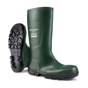 Dunlop Green Work-it Full Safety PVC Wellington NB2KL01