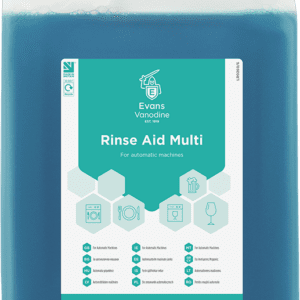 Evans Rinse Aid Multi 5 Litre (For Automatic Machines)