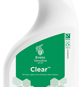 Evans Clear Window, Glass and Stainless Steel Cleaner 750ml