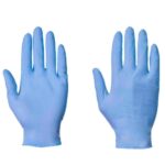 Blue Nitrile Powder-Free Gloves (x100)