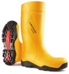 Dunlop Yellow Purofort+ Food Pro Multigrip Wellington Boot C762241