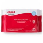 CS25 Clinell Peracetic Acid Wipes (Case x 6)
