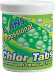 Evans Chlorine Tablets x 200 (Single Tub)
