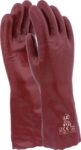 R135 14″ Red PVC Gauntlet Glove. Chemical Resistant