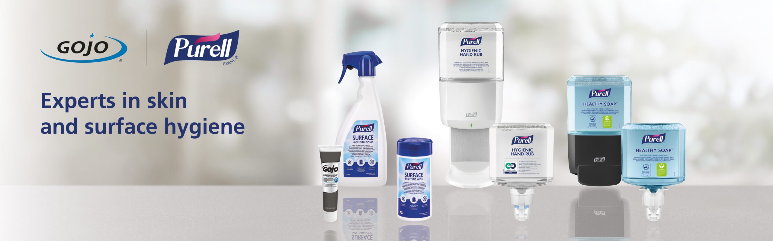 All Gojo and Purell Products