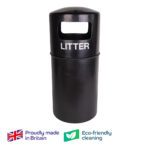 104966 90l Eco Litter Bin (Recycled)