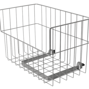 Vikan 582410 Wire storage basket, Grey