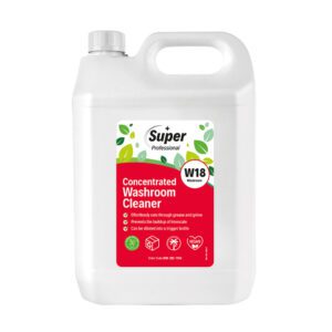 W18 Concentrated Green Washroom Cleaner 5 Litre (Super)