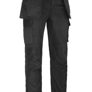 SFTBURBL Black Stretch Holster Work Trousers Black