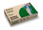 Biodegradable Blue Powder Free Nitrile Gloves Ecohold