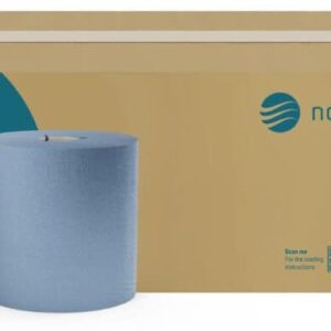 RT4246NS Blue Laminated & Embossed Roll Towel