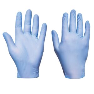 Blue *ULTRA* Nitrile Powder Free Gloves (x 200)