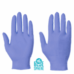 Biodegradable Powder Free Blue Nitrile Gloves SDS-05311-4