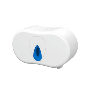 4TTJ-WB/F/CORE/D9 Modular Jumbo Micro Twin Toilet Roll Dispenser
