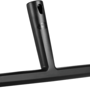 Vikan 47649 T-Bar for Wash Fleece, Threaded, 350 mm, Black