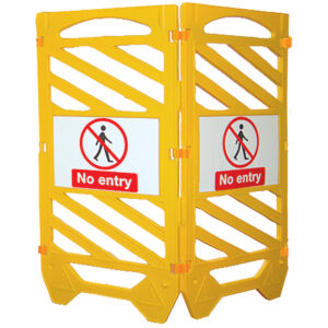 101461 Safety Barrier Sign (Pair)
