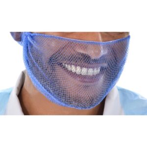 2926 Beard Snood, Metal Detectable, (3mm) Extra Close (Pack x 100)