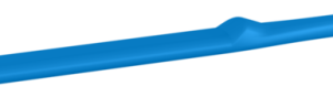 Vikan 4410 Detail Brush, Small Narrow Head, Scraping Edge (Pack x 5) 200mm, Hard in 5 Colours